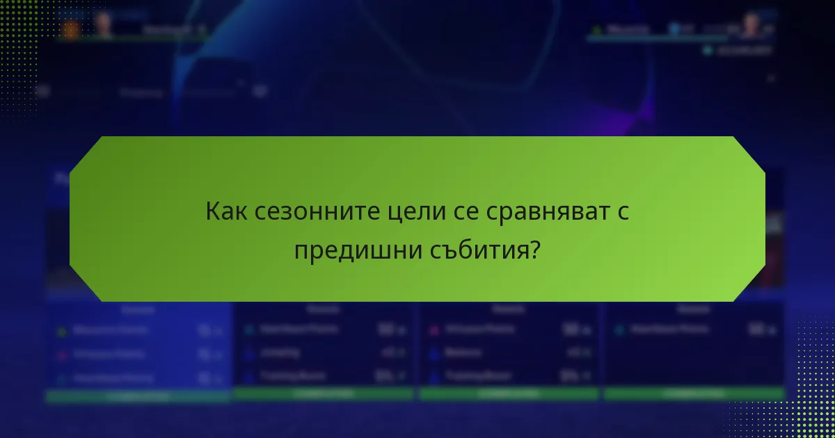 Какви награди могат да спечелят играчите от сезонните цели?